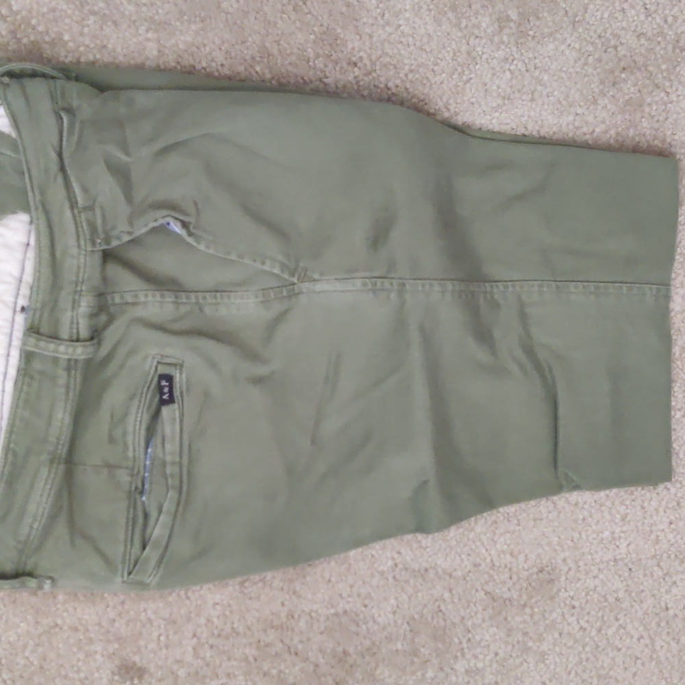 Abercrombie & Fitch Skinny Chinos 30x30 Olive